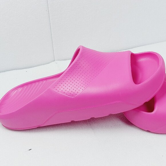 Jordan Post Women's Active Pink Comfy Slip-On Slides Sandals Size US 7 - Picture 3 of 9